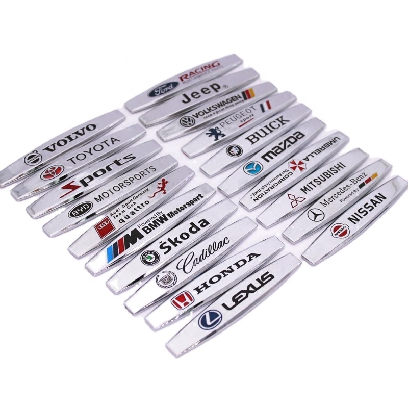 Metal Car Side Body Sticker Rear Decal Emblem Badge For Bmw 