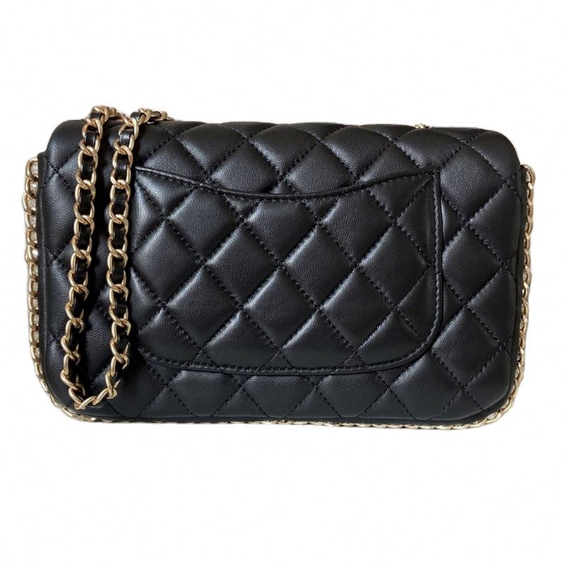 Genuine Leather Chevron Shoulder Bag Top Quality Luxury Handbags For Women Designer Purse Brand Caviar Chain Bag Crossbody Bags 