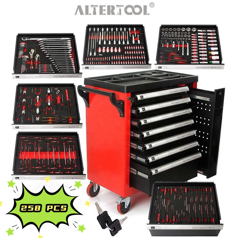 Hot Sale Tool Cabinet Side Door Maintenance Trolley For Sale 