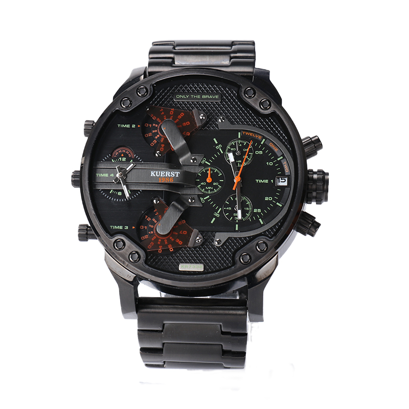 Men Watches Top Brand Luxury Stainless Steel Waterproof Quartz Watch Men Fashion Casual Sport 