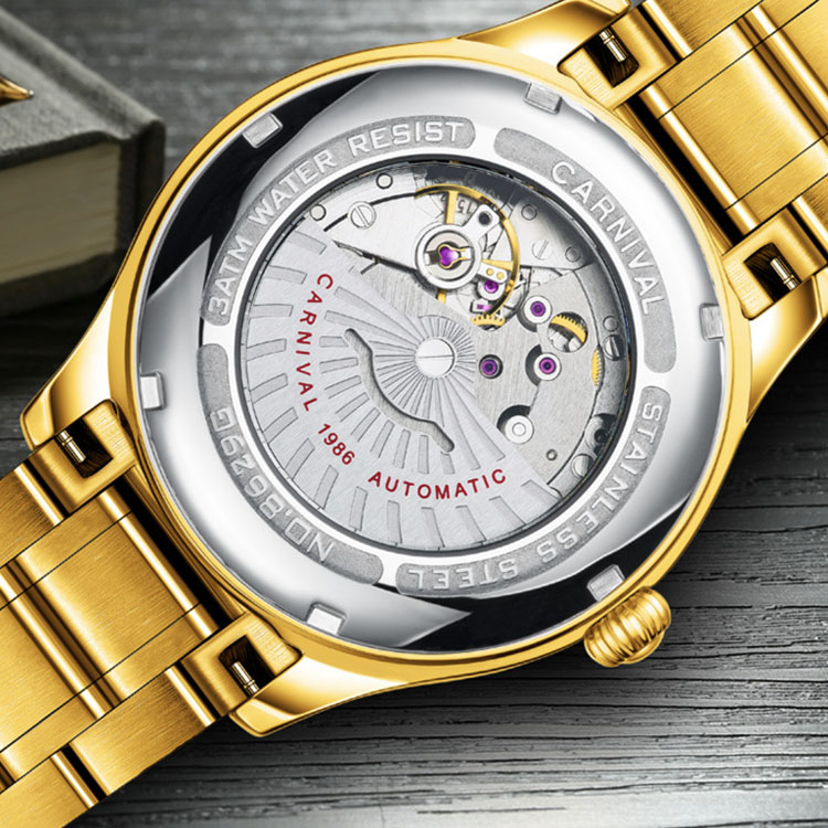 Electronic Component Diode Lobor Chain 18k Real Gold Luxury Olevs 2022 Watch For Men 