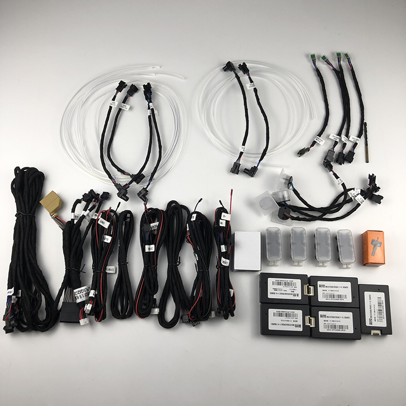 Car Led Ambient Light For Audi A4 A5 B8 Q5 2010-2016 Decorate Lamp Grain Turbine Air Decorate Lamp 