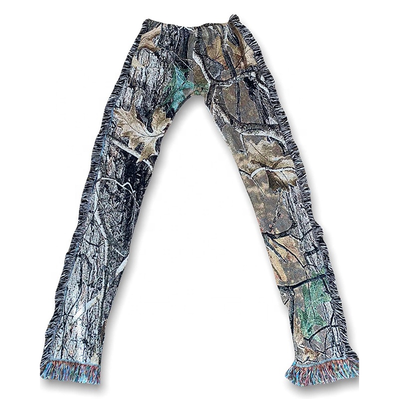 Custom Woven Tapestry Clothing Custom Tapestry Pants 