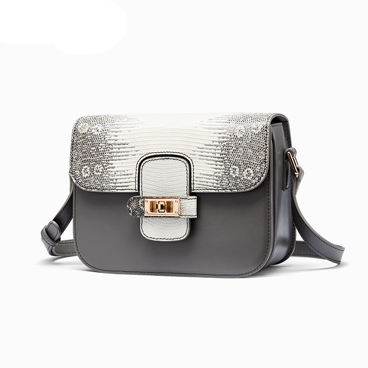 Bolso Para Mujer Luxury 2022 Exotic Lizard Leather Lady Shoulder Crossbody Bags Small Designer Brand Handbags For Women 
