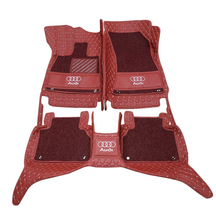 Car Floor Mats Fit For Audi All Models,Custom For Sedan Suv Mats,Non-slip All Weather Full Coverage Protection Floor Carpets 