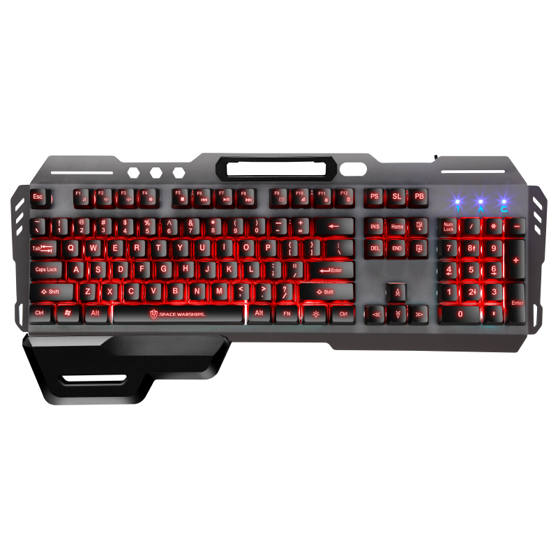 New Promotion Shipadoo Gk70 Wired Backlight Usb Computer Accessories Colorful 104 Keys Multi-function Game Keyboard 