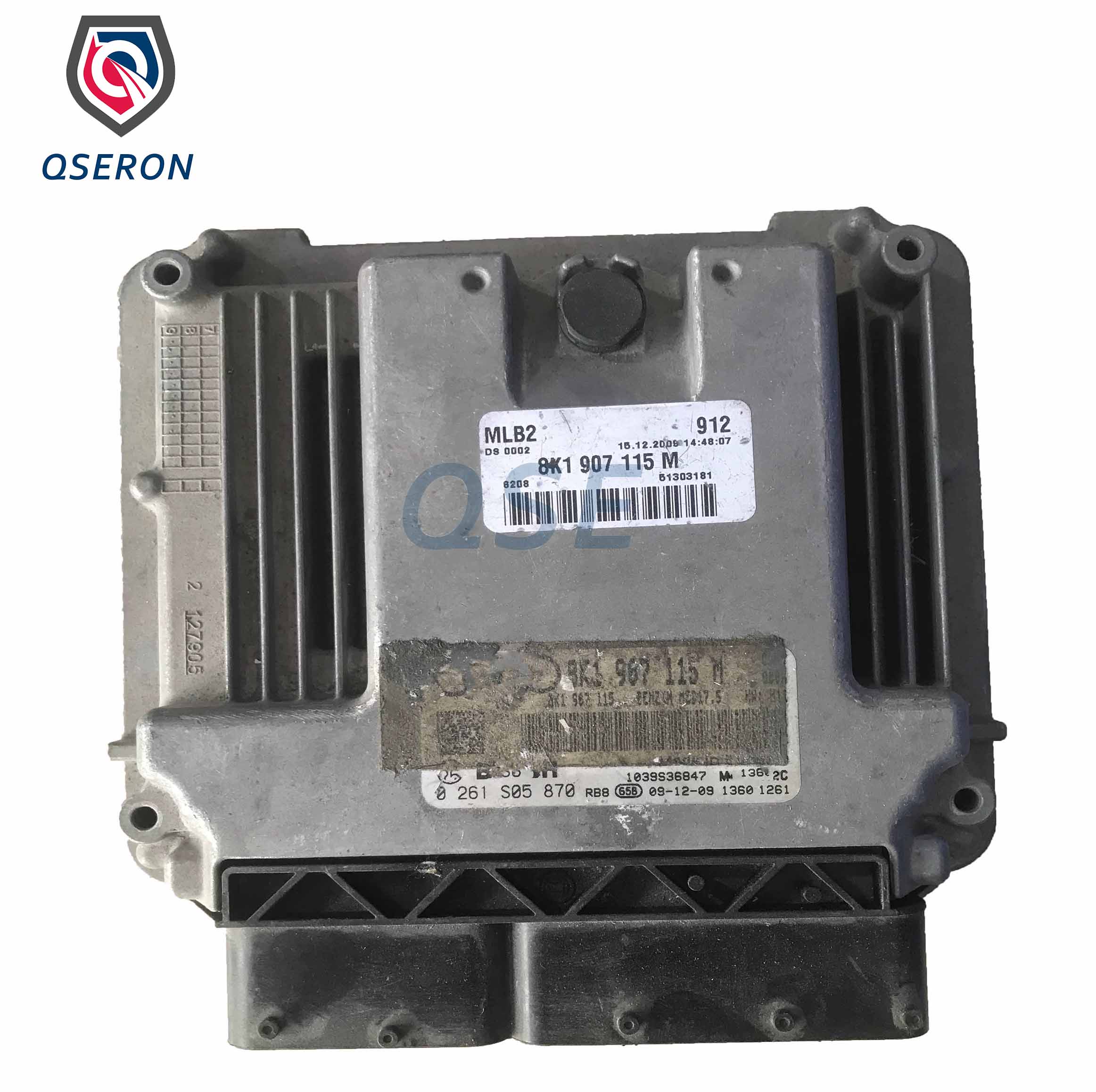 Genuine Used Car Auto Ecu Engine Control Unit 8k1907115m Computer Module Ecm Pcm 0261s05870 For Audi A4 B8 2011 1.8 Tfsi 