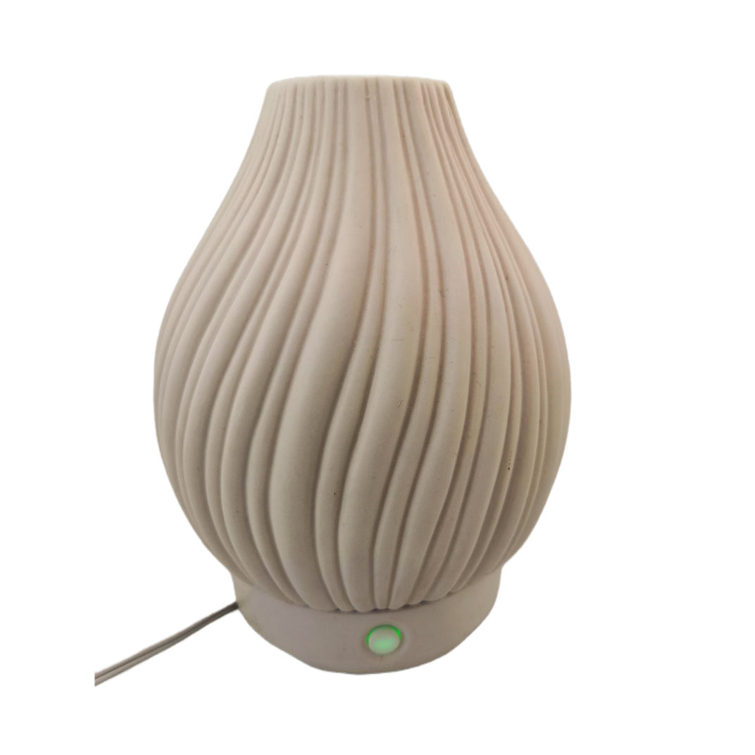 Best Price Durable Essential Oil Diffuser Fragrance Ultrasonic Ceramic Diffuser Air Humidifier With Led Light 