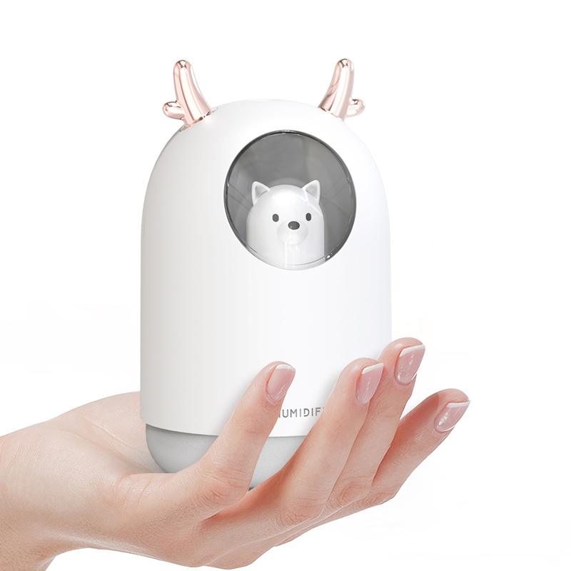 Room Mist Desktop Led Mini Purifier Home Essential Oil Diffuser H2o Usb Defuser Air Humidifier 