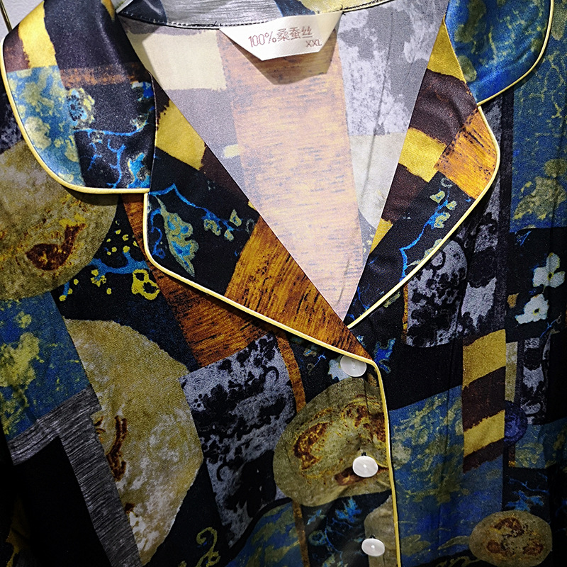 Wholesale Satin Sleep Wear China 100% Pure Silk Pyjamas Set Winter Women Silk Pajamas 3 Piece Set 