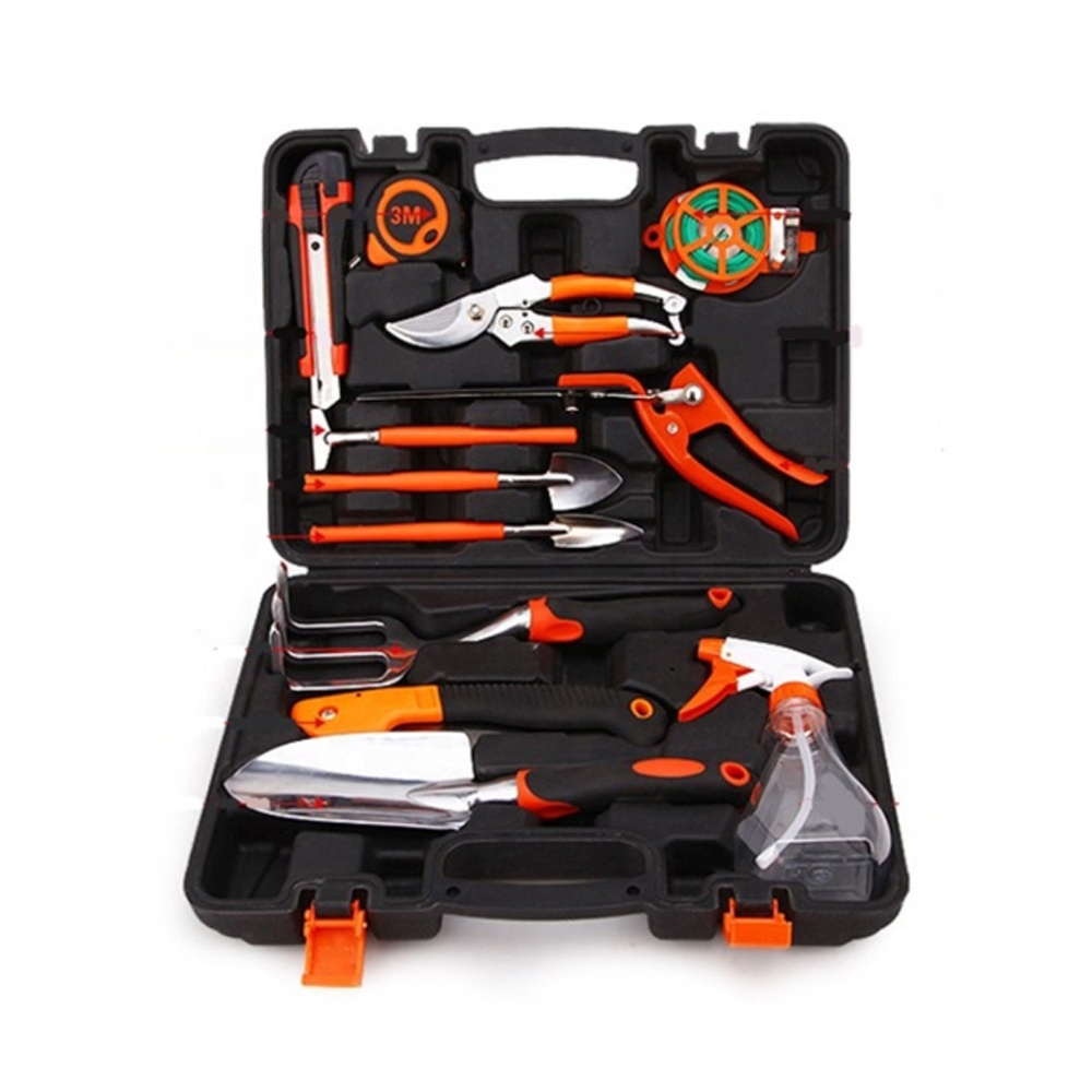 Garden Tools Set Box 12pcs Succulent Tools Set Heavy Duty Garden Hand Tools Kit With Box For Home Garden Planting 