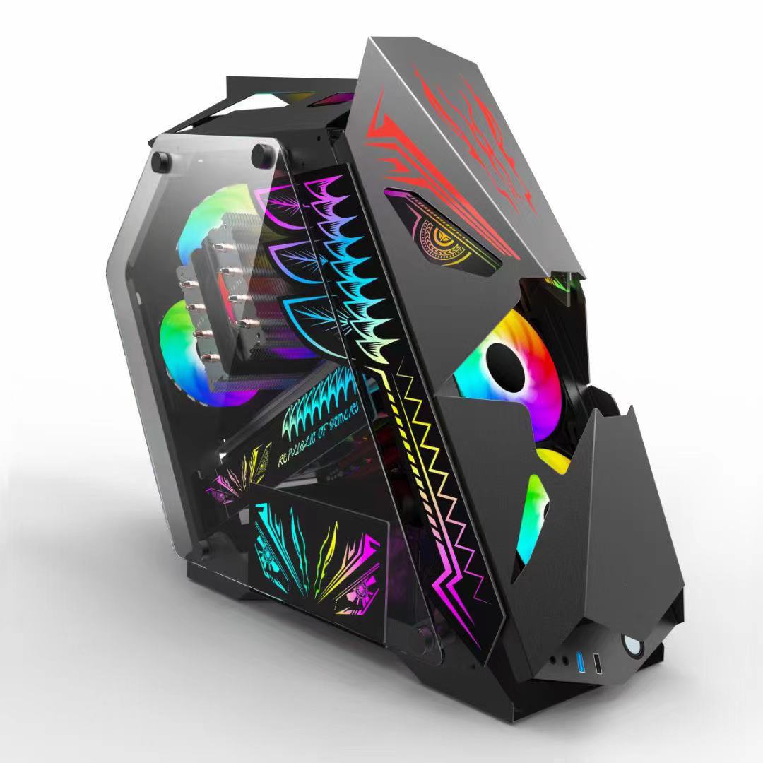 Factory Supply Led Rgb Gaming Pc Computer Case Pc Gamer And Other Computer Accessories 