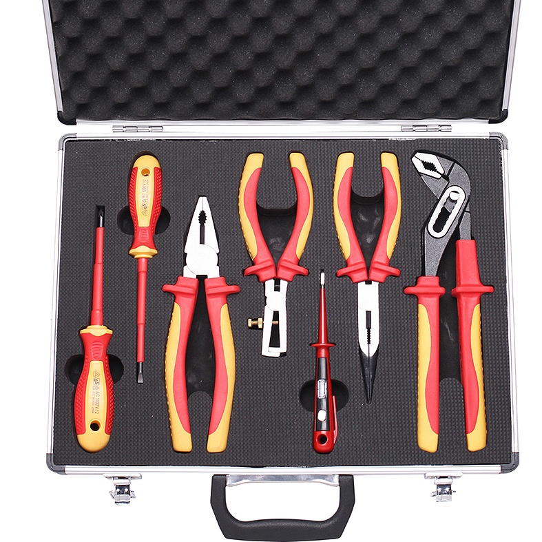 Insulated Vehicle Hand Tool Professional Tools Set Box 