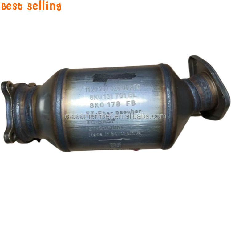 Ternary Catalysis 8k0131701bl 8k0178fb Twc Three Way Catalytic Converter For Audi A4 B8 2007 2008 2009 2010 2011 2012 2013 2014 