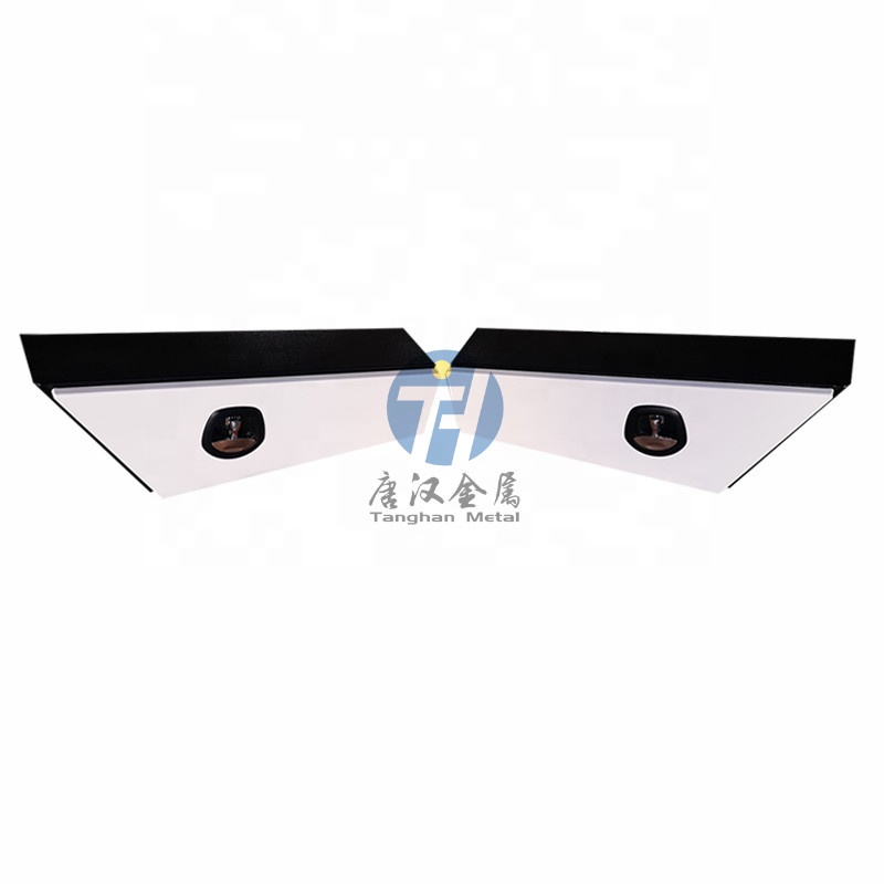 880/750mm Aluminum Bevel Angle Ute Truck Set Under Body Tray Tool Box 4x4 For Pickup Or Truck 