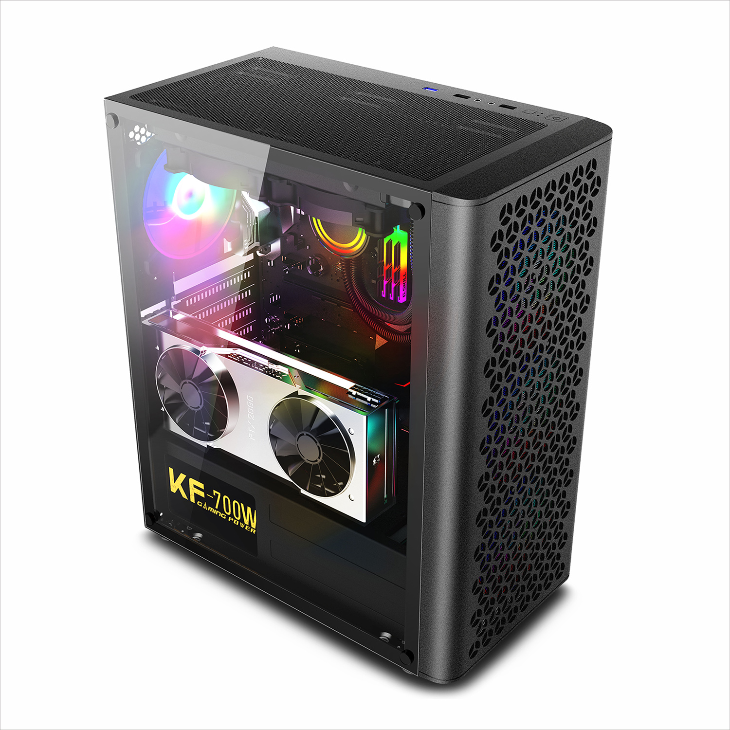 Cabinet Gabinete Glass Side Panels Full Tower Computer Gaming E-atx Case Gamer Pc M-atx Atx Computer Case &amp; Tower 