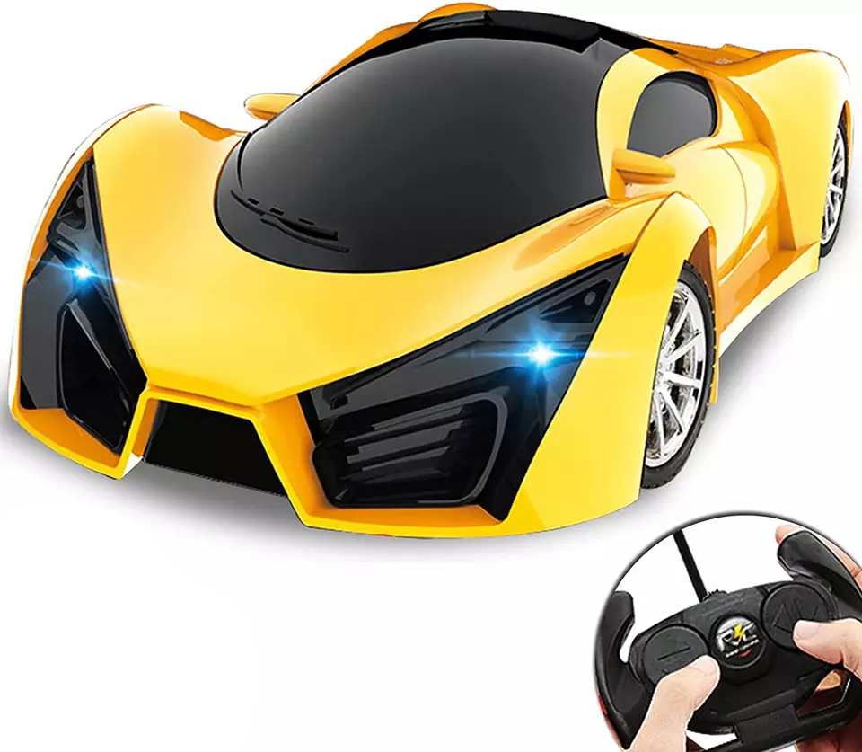 Remote Control Car 1/16 Rc Super Cars Toys For Kids High Speed Vehicle Racing Hobby With Led Lights 