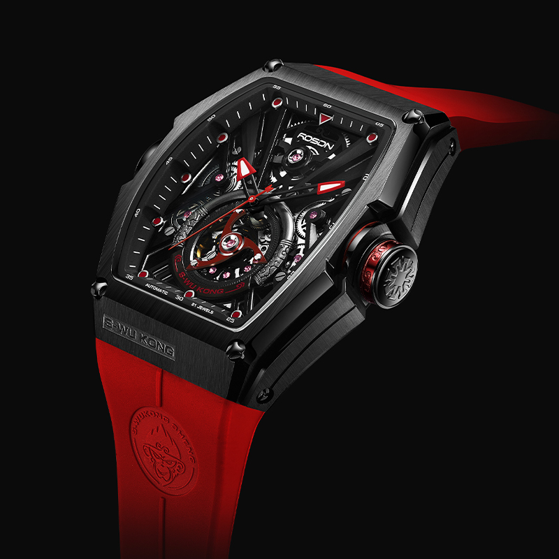 Tsar Bomba Hot Sale Mens Watch Luxury Brand Skeleton Dial Automatic Mechanical Watch For Men 