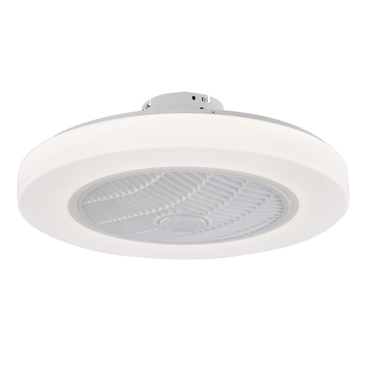 Home Appliances Modern Dimmable Dc Motor Ventilador De Techo Decorative Acrylic Light Bldc Led Ceiling Fan 
