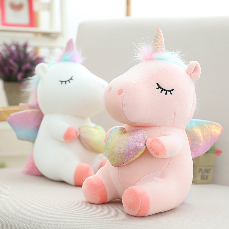 Cute Super Soft Unicorn Party Supplies Stuffed Animals Plush Unicorn Toys 