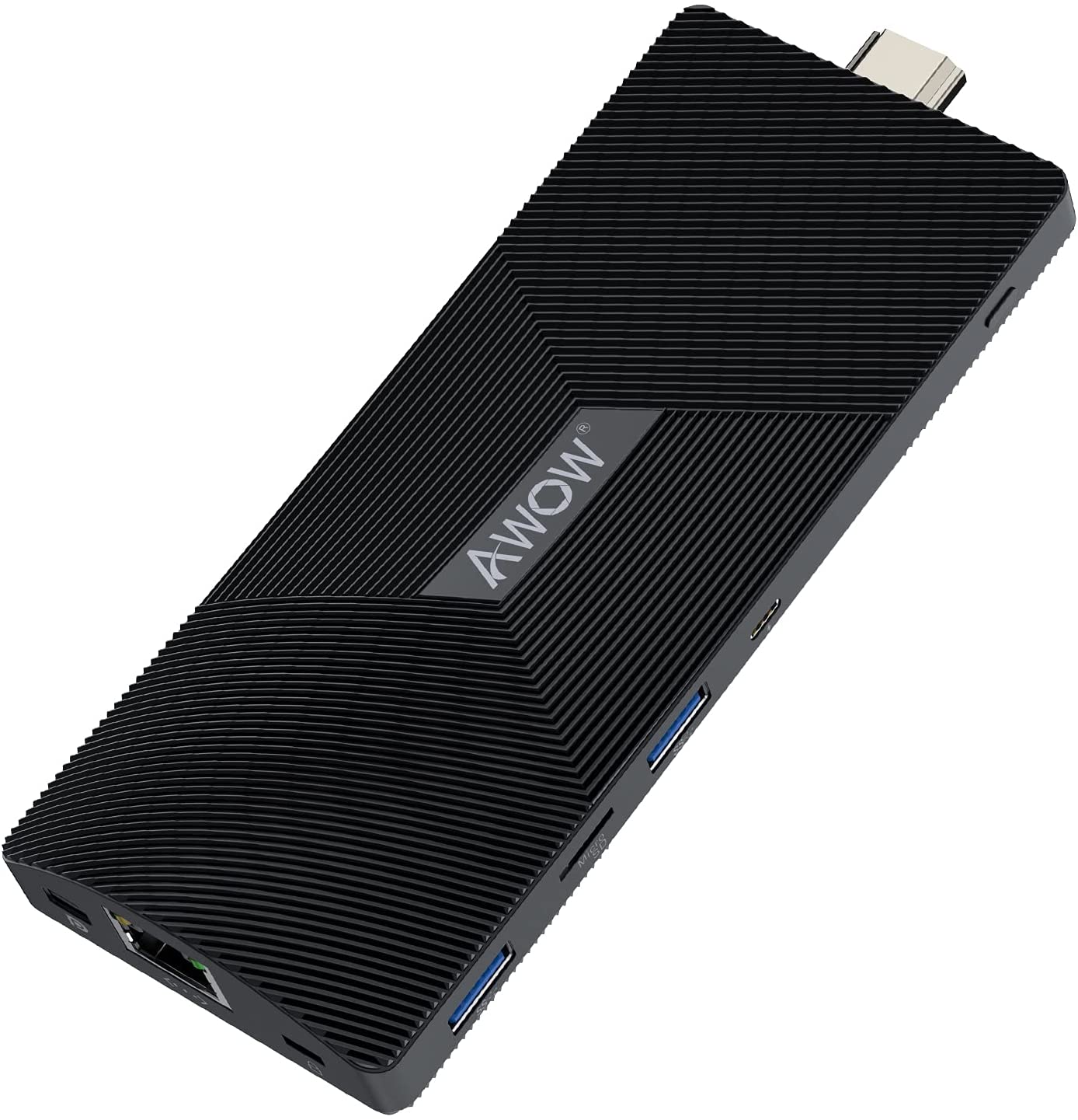 Awow Mini Pc Stick Fanless Computer Stick Gemini Lake J4105 4gb Lpddr4 64gb Emmc,4k Hd Mini Computer 