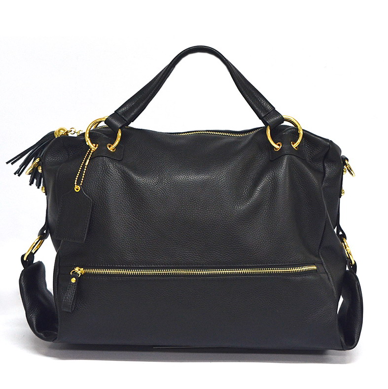 Luxury Portable Genuine Leather Women Hand Bags High Capacity Ladies Handbags 