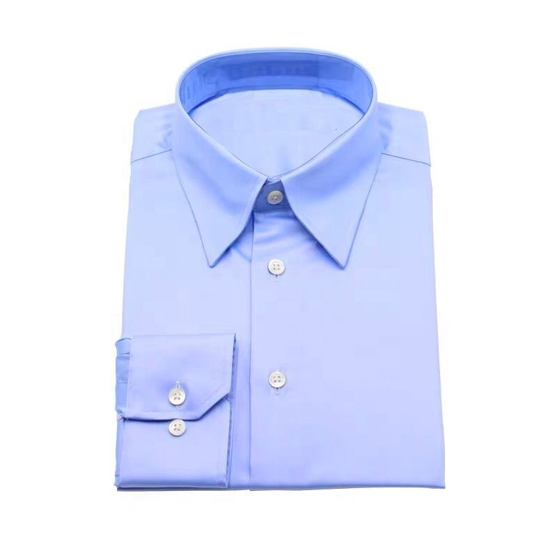 Quality Mtm Made To Measure Men&#39;s Bespoke Shirts Custom Tailored Shirts For Men With 100%egyptian Cotton Fabric Men&#39;s Shirt