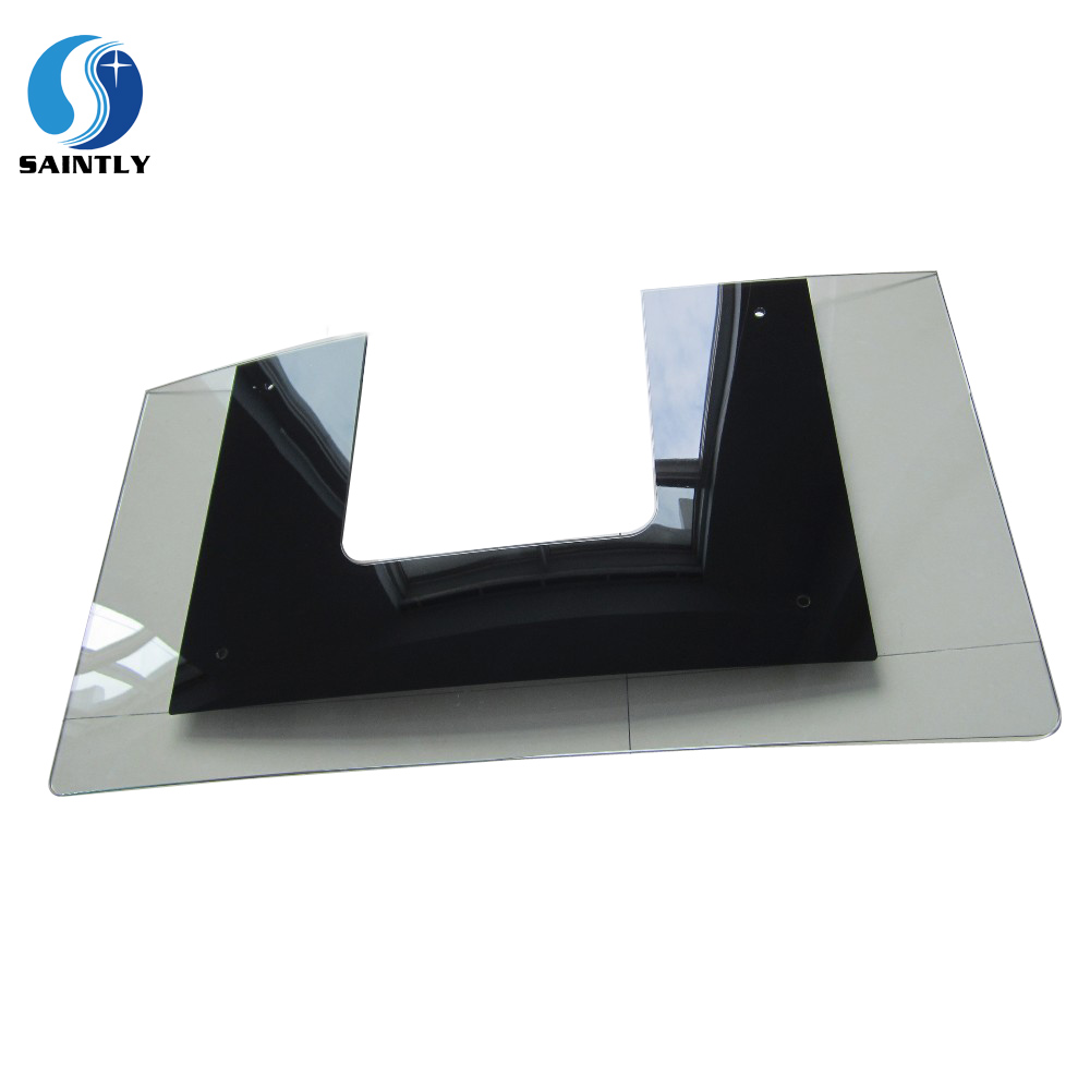 Kitchen Range Hood Heat Resistant Crack Prevention Tempered Glass For Home Appliance 