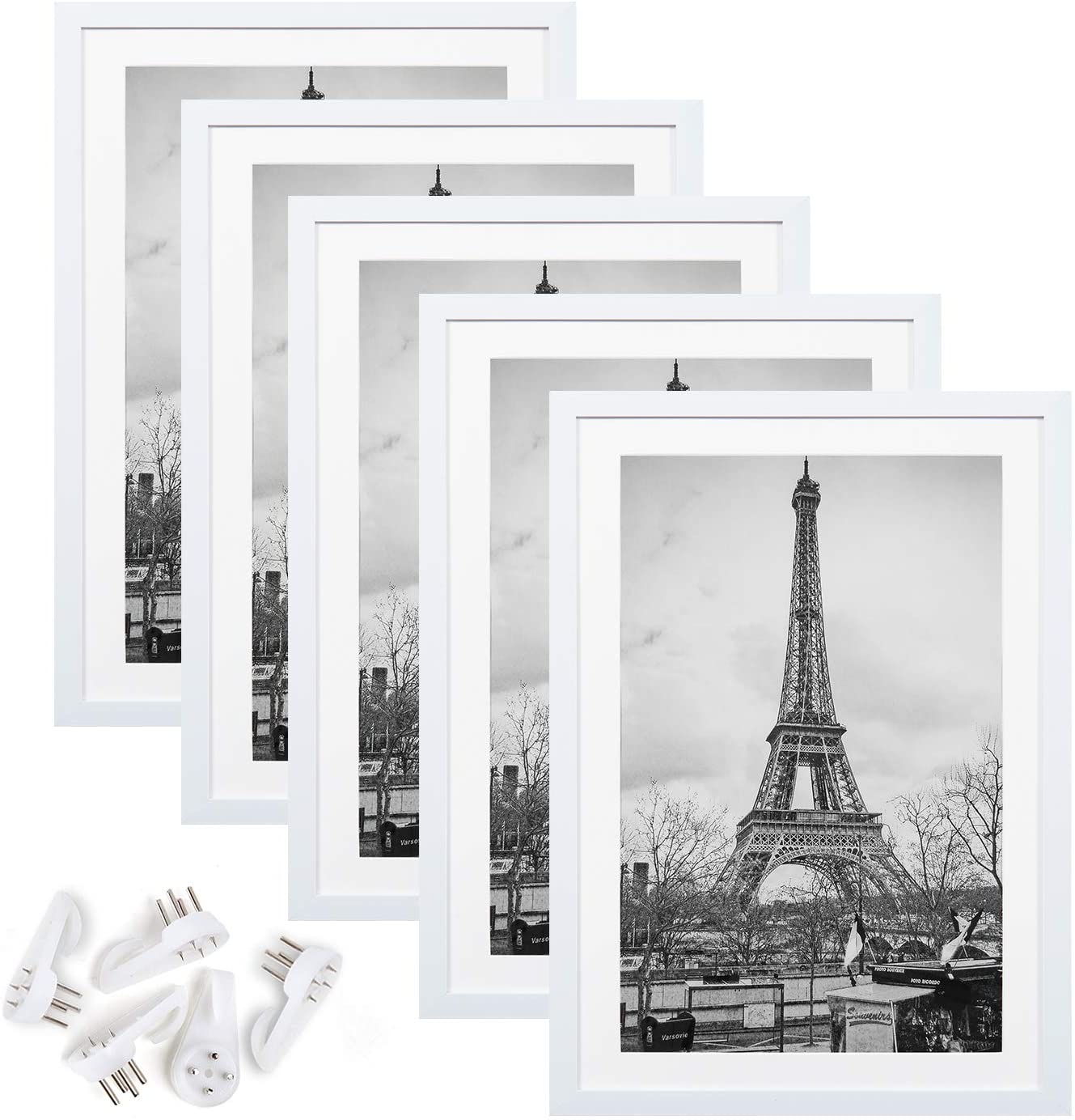 Pvc Photo Frame Transparent 5pcs Wholesale Wall Combination Diy Photo Frame For Painting Custom Frames Hanging Home Decoration 