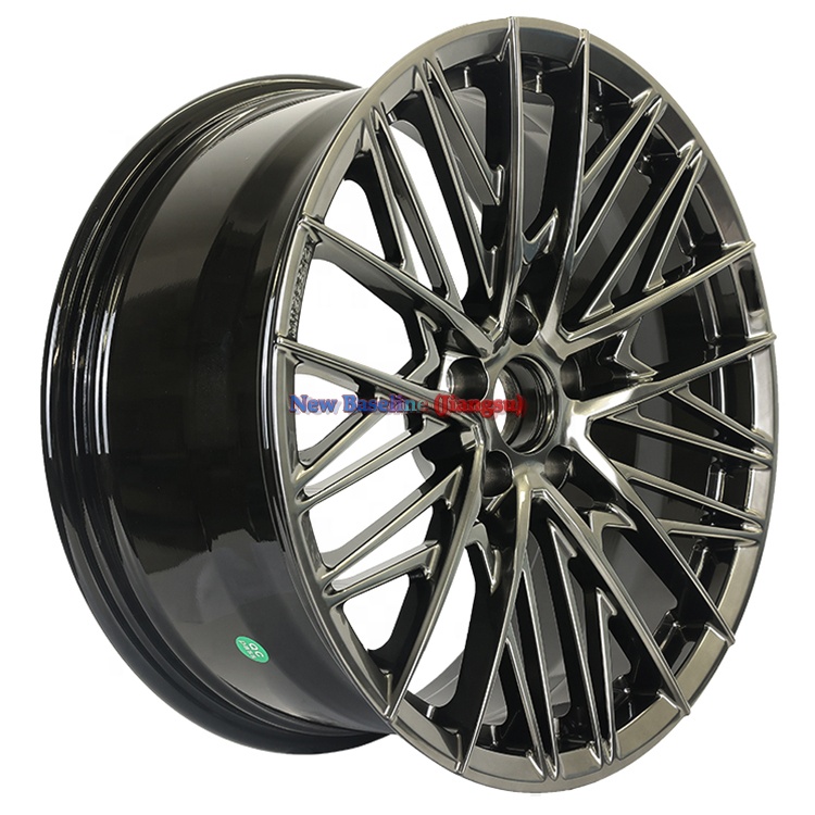 Uu Factory Gloss Black 5x108 5x112 16 17 18 19 20 21 22 23 24 Inch 18 Inch 5x114.3 Wheels For Bmw/audi 