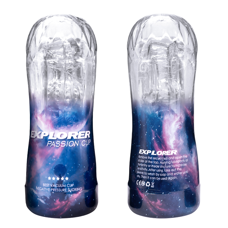 Male Masturbator Cup Soft Pussy Sex Toys Transparent Vagina Adult Endurance Exercise Sex Products Vacuum Pocket Cup For Men 