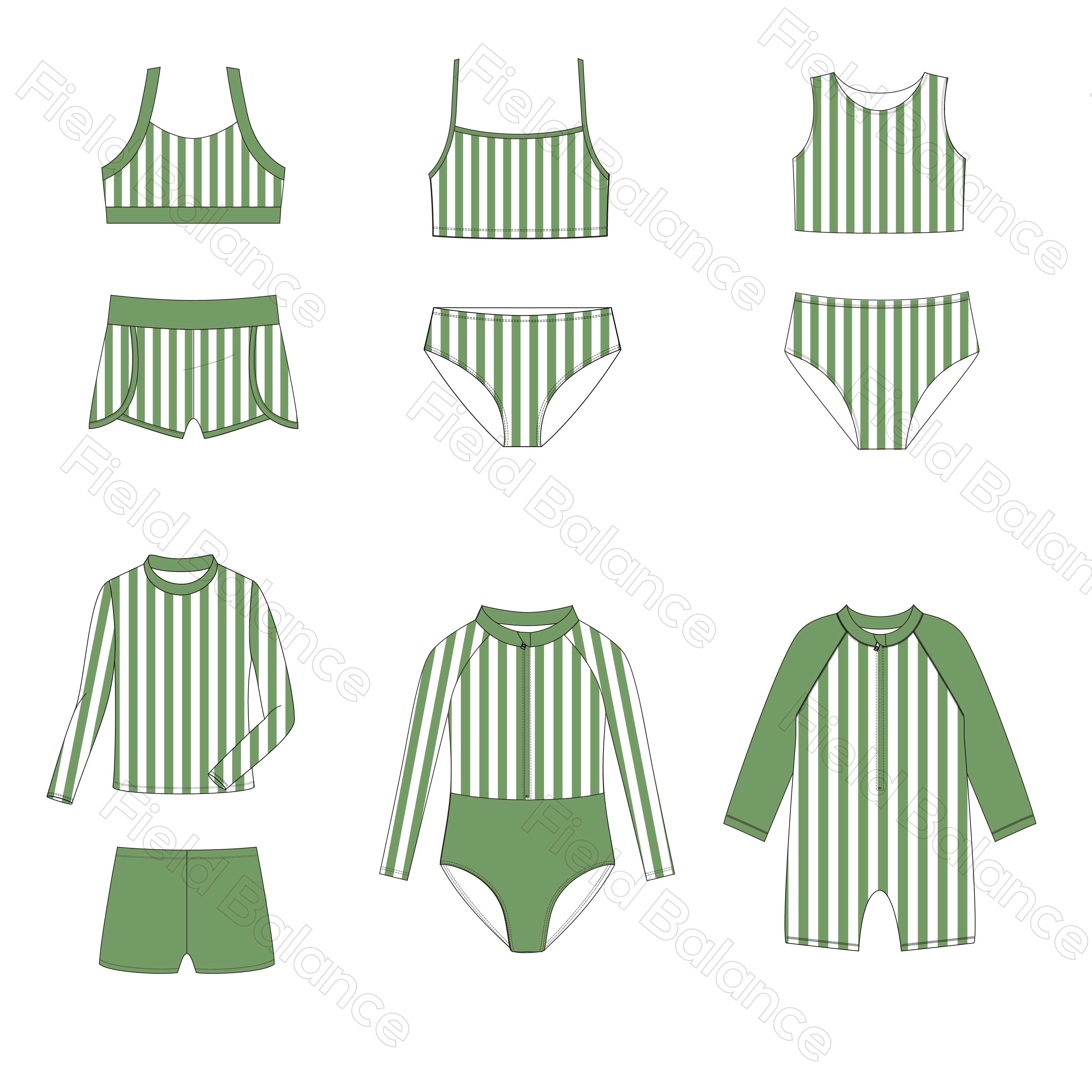 Customize Upf50+ Fabric Kids Swimwear Children Bikini Swimwear Summer Baby Boy Beachwear Toddler Girl Swimsuit For Kids 