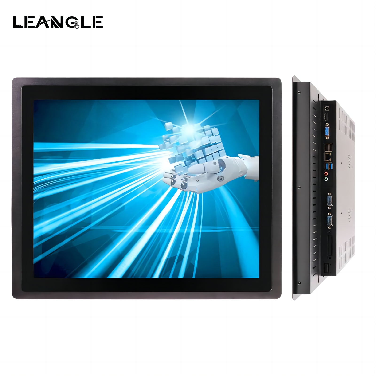 8/10.1/10.4/12.1/15/15.6/17/19/21.5 Inch Ip65 Capacitive Touch Panel Pc Vesa Mount Panel All-in-one Computer 