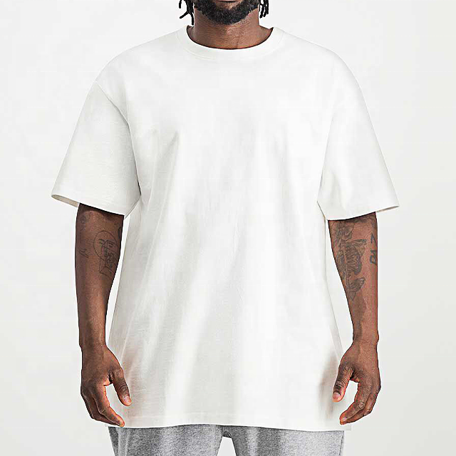 High Quality Men&#39;s T- Shirt Supplier Plus Size Plain Custom Blank Tee 100 Cotton Simple No Brand Print Design Unisex Men T Shirt 
