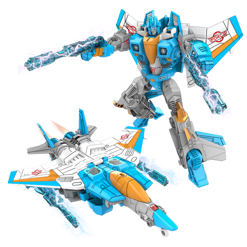 High Quality Most Popular Cool Kids 2in1 Plane Transform Robot Toy For Boy 