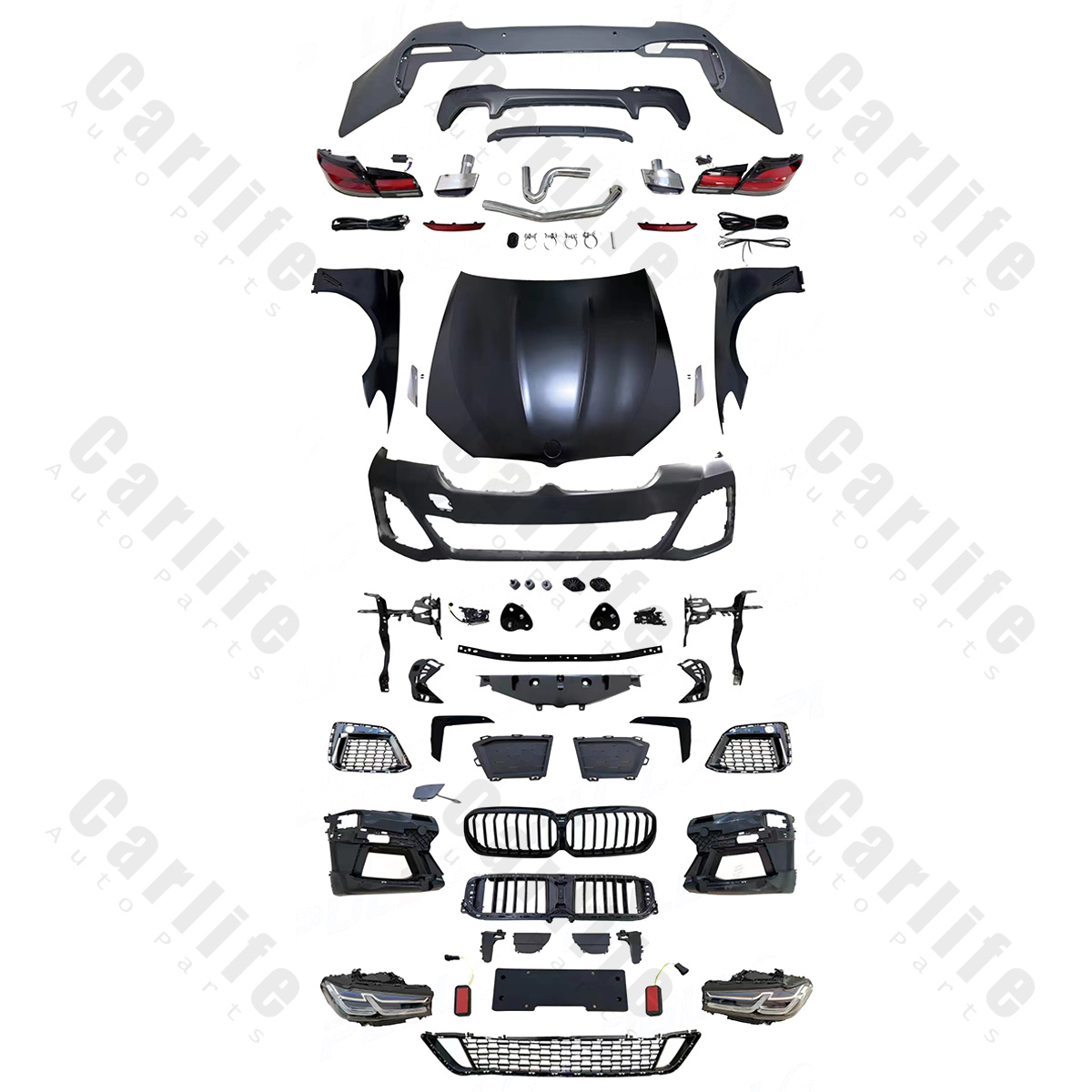 Auto Parts Suitable For Bmw F10 Upgrade And Conversion G30 Lci M Tech Body Kit 