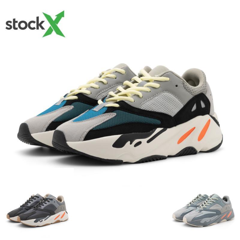 Og Top Quality Yeezy 700 V1 V2 V3 Black Mauve Inertia Running Sneakers High Quality Putian Best Sport Shoes 