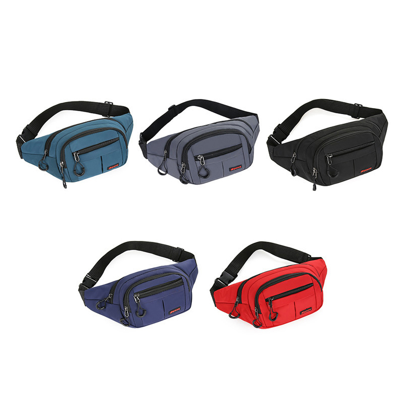 Hiking Small Fanny Pack Street Fashion Sports Waist Bag Waterproof Lightweight Sling Bag Outdoor Stretch Running Belt