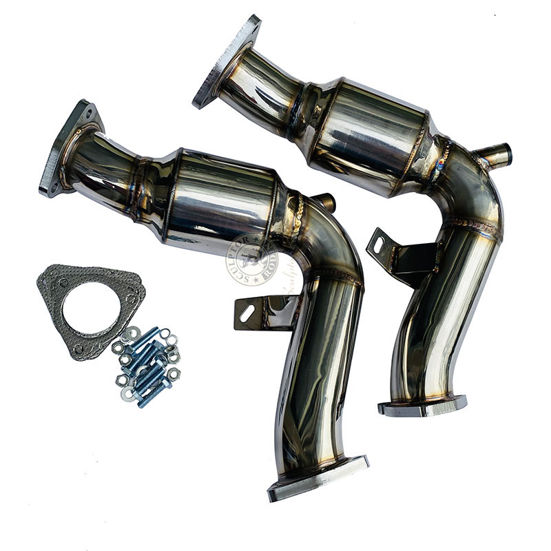 Turbo Catless Downpipe Exhaust For S4 S5 A7 A8 B8 Q5 Sq5 3.0 Tfsi V6 . B8 S4 And S5 3.0t Engines A4 S4 B8 B8.5 3.0 Tfsi D4 