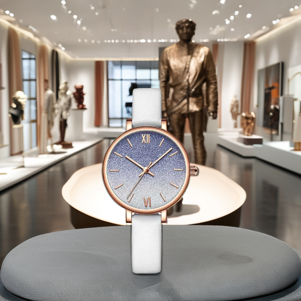 Factory-Spot Luxury Fashion Ladies Watch with Japanese Movement Mechanical Women's Watch