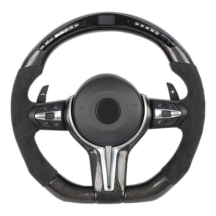 Custom Led Carbon Fiber Steering Wheel For M2 M3 M4 M5 F10 F20 F22 F30 F32 F36 F40 F90 E90 E70 For Bmw F10 Steering Wheel 