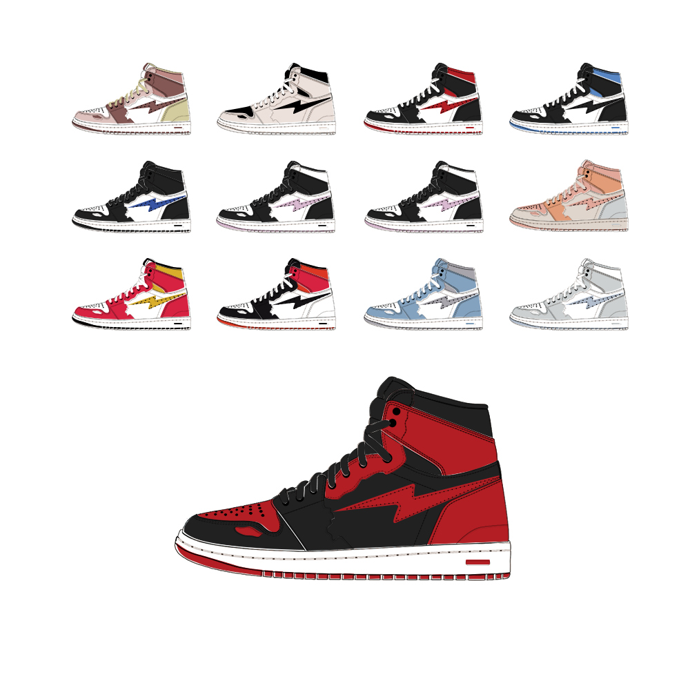 Custom Sb Aj High Quality Genuine Leather Factory Wholesale Logo Customization Men's Fashion Casual Sneakers Board Shoes 