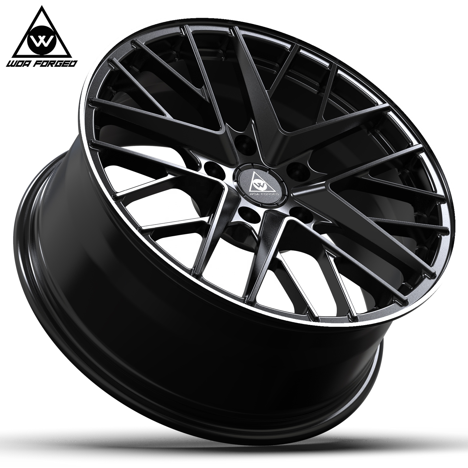 Woaforged Multi Spoke Forged Wheels Rims For Audi Rs5 Porsche Bmw E46 E60 E39 M3 M4 Benz 