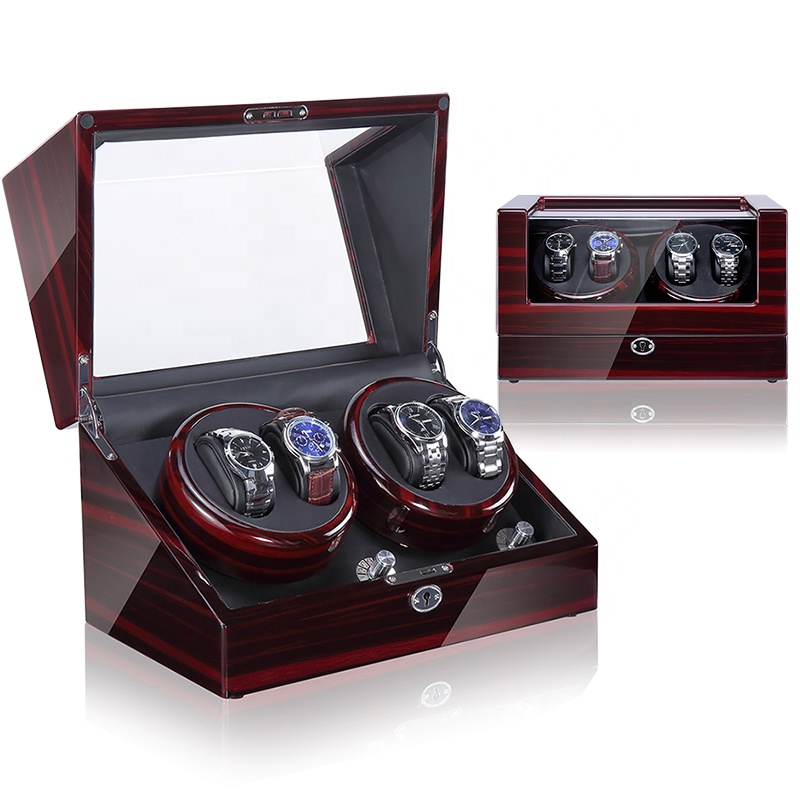 Time Partner Luxury Automatic Watch Winder For Men Watch With Led Light 