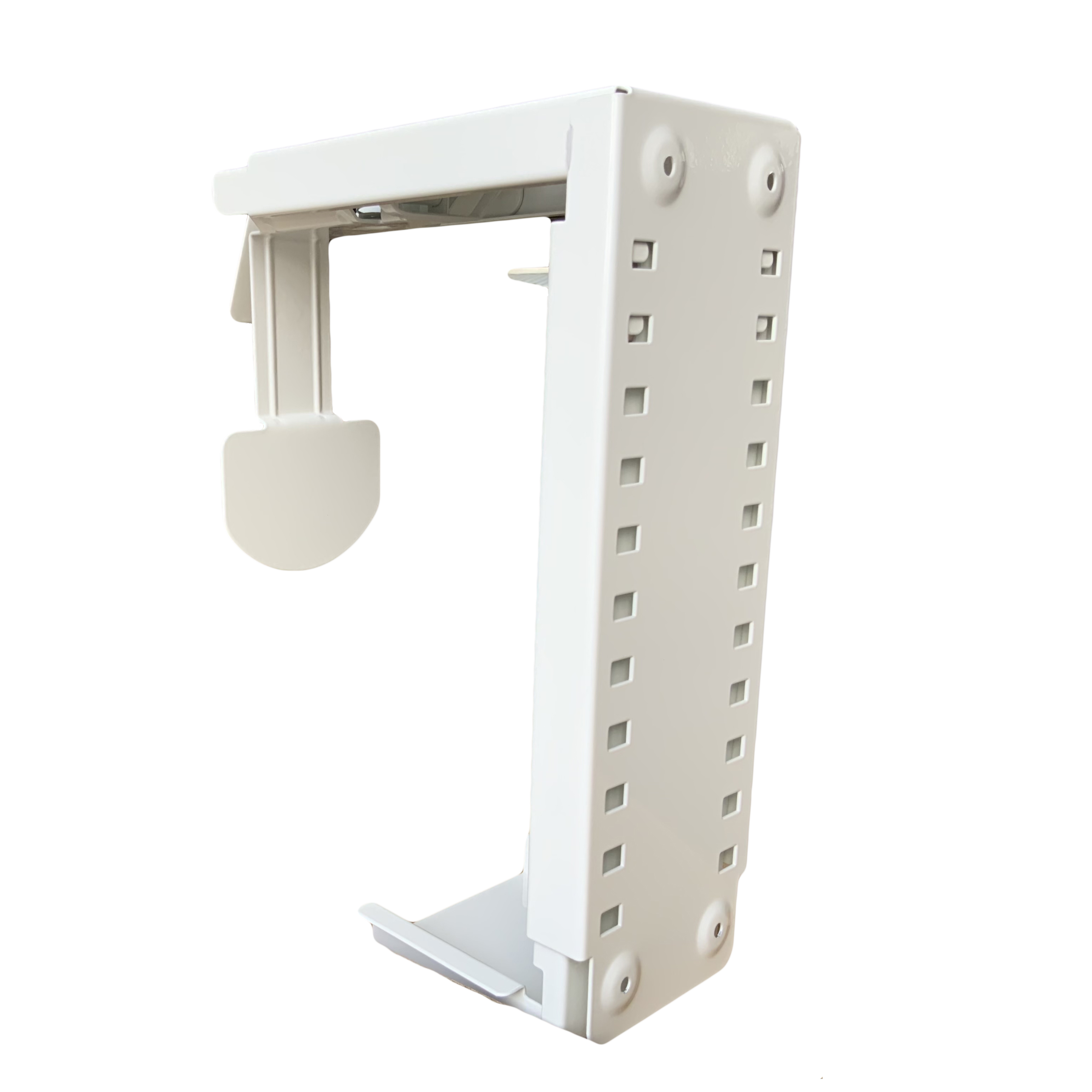 Under Desk Computer Tower Accessories Cpu Holder For Sit Stand Desk Fits Most Pc 