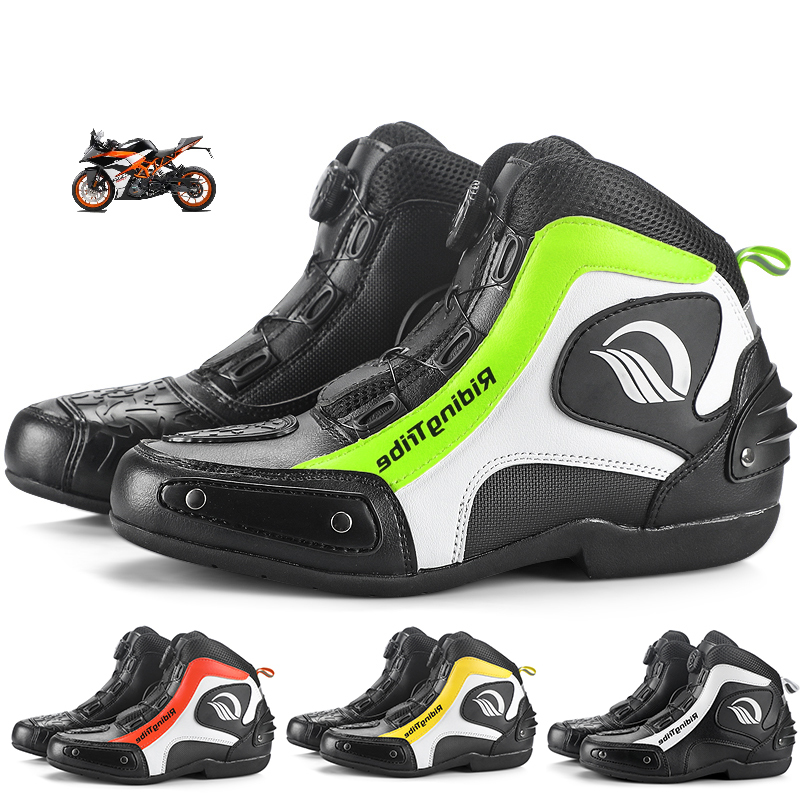 Sports Shoes High Quality Motorcycle Shoes Mtb High-top Racing Road Bicycle Professional Athletic Outdoor Mountain Cycling Boot 