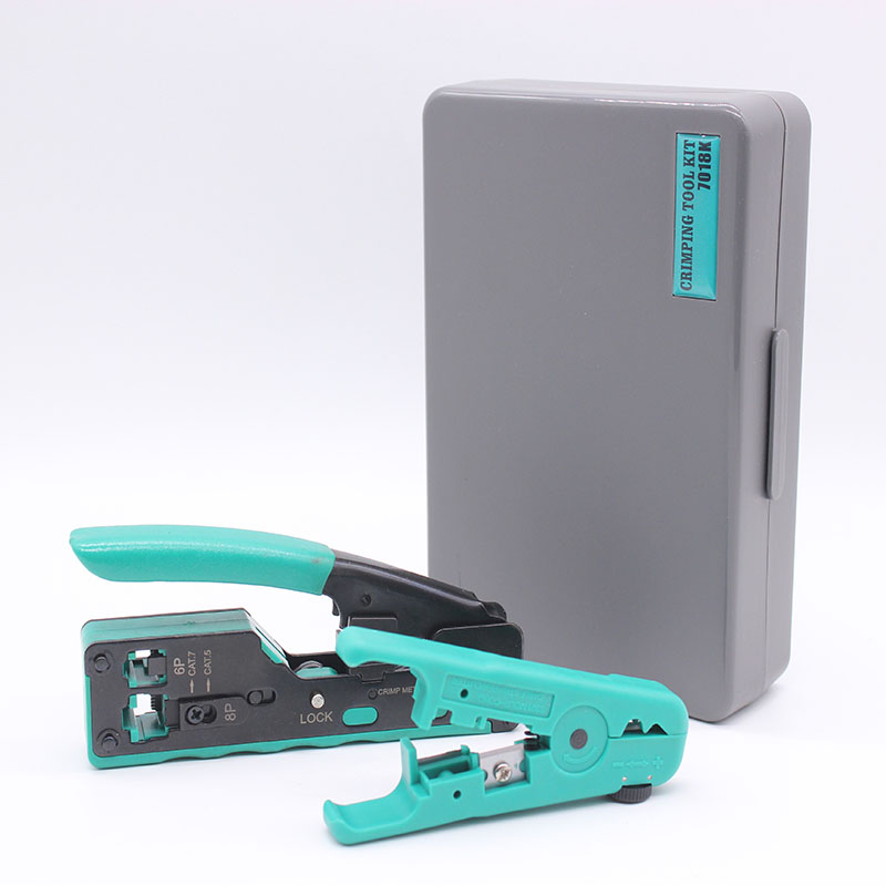 Professional Network Installation Tool Kit Crimping Tool Kits With Box 