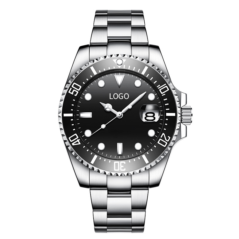 2021 Men&#39;s Mechanical Watch Fashion Green Water Ghost Personalized Luminous Waterproof Steel Band Men Watch 