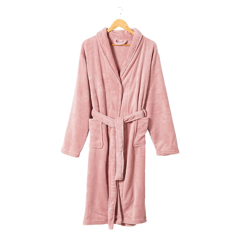 Fleece Long Sleeve Solid Soft Casual Design Sleepwear Trendy Sleepwear Enchanting Men Sleepwear 