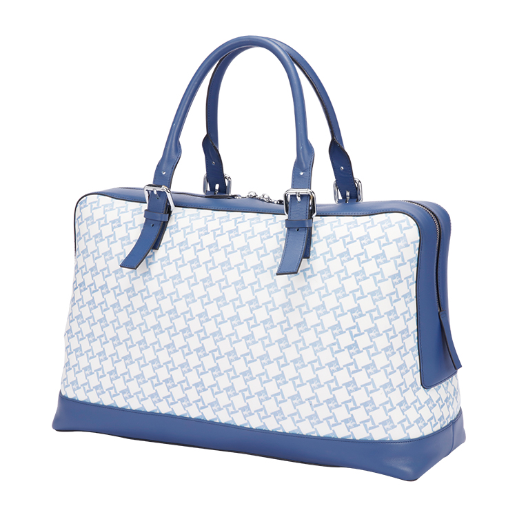 Blu Flut Custom Logo Polyester Handbag Ladies China Big Handbags For Women Travel Bag 